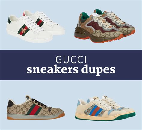 gucci dupes shoes|shoes that look like gucci.